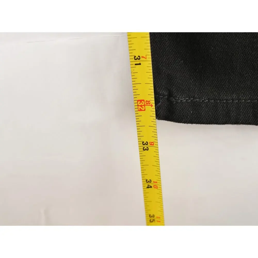 Levis 502 NWT Mens Jeans 31x34 Black Tapered Fit Flex Eco Performance Classic